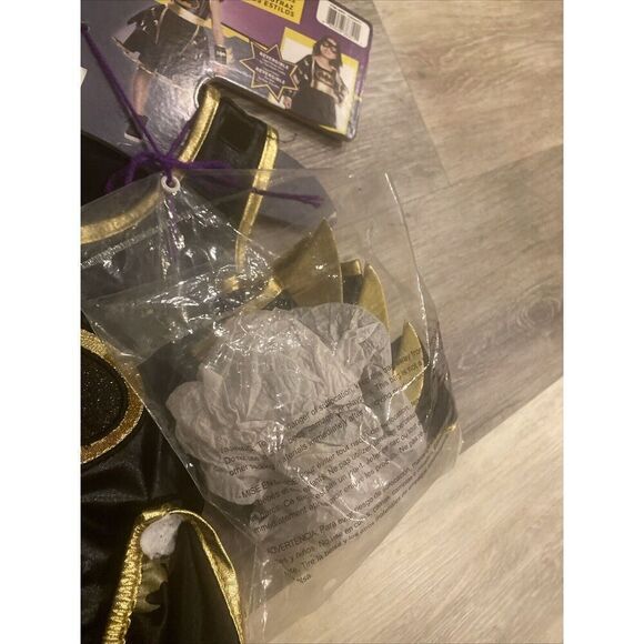 Batgirl Tutu Bat Girl Batman Superhero Fancy Dress Up Halloween SZ Small 5/6 KID - Picture 8 of 10